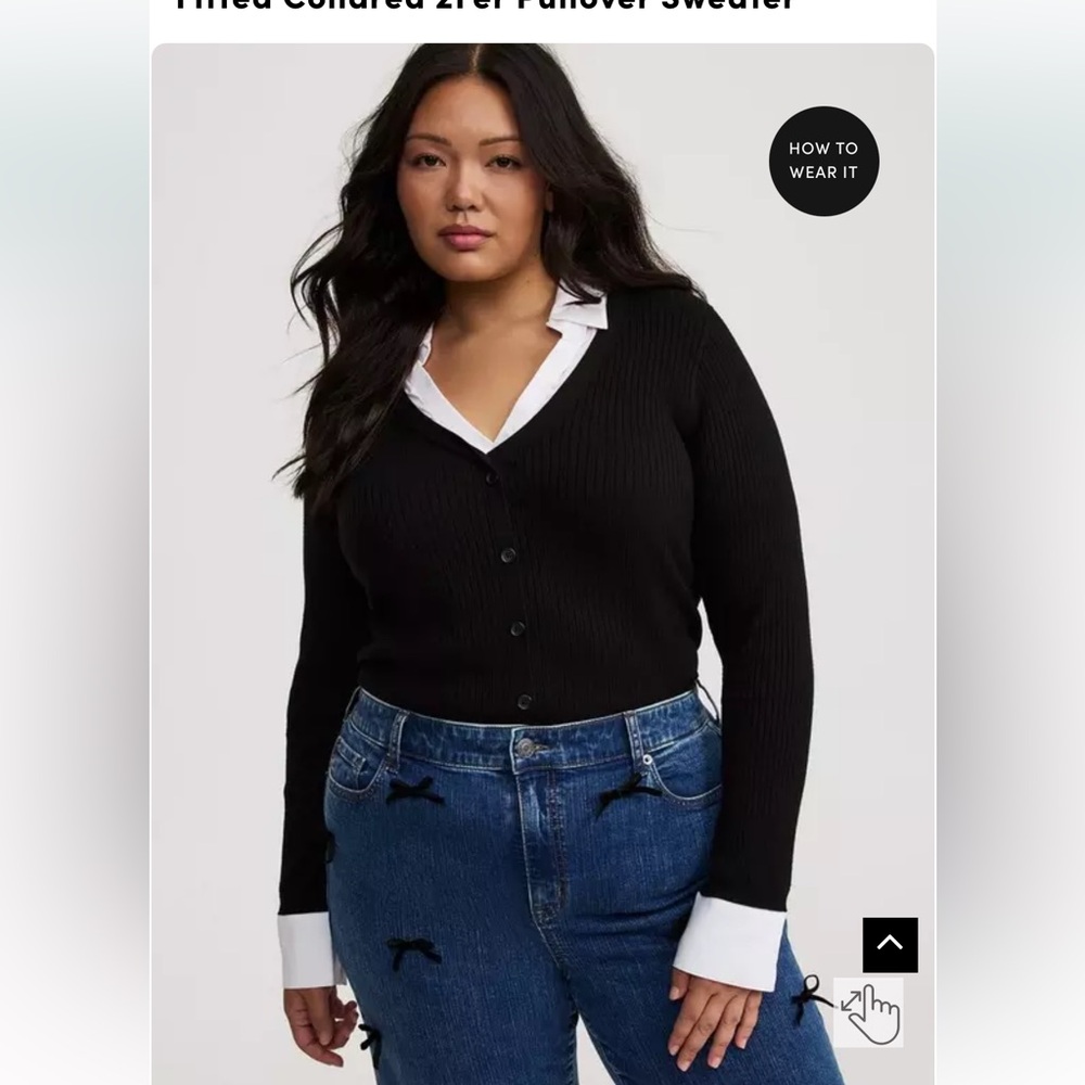 Black Women's Sweater
